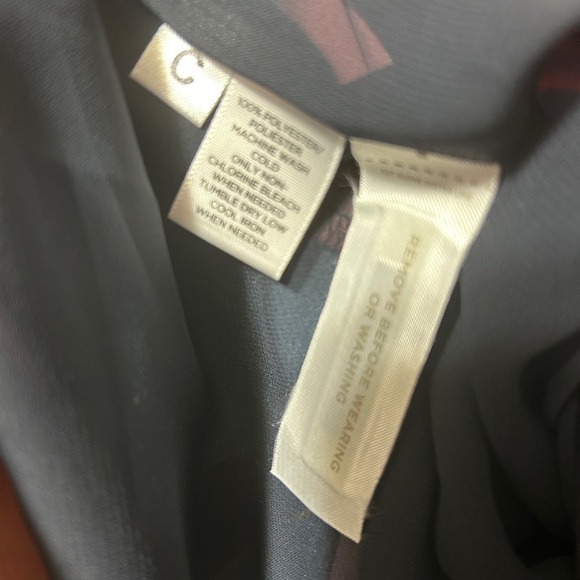 Loft Navy Floral Women's Top - Picture 4 of 6